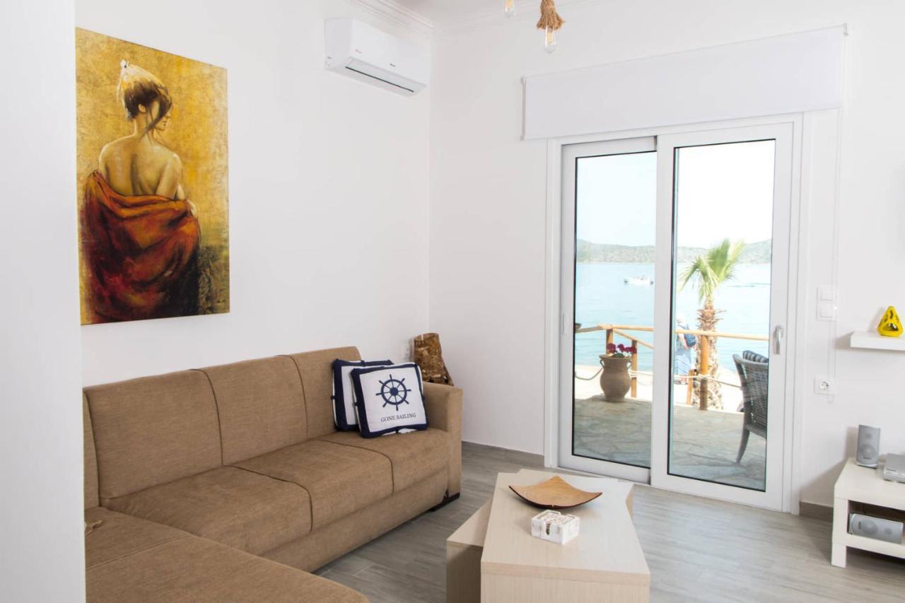 Iliana Sea Side House Villa Elounda Exterior foto