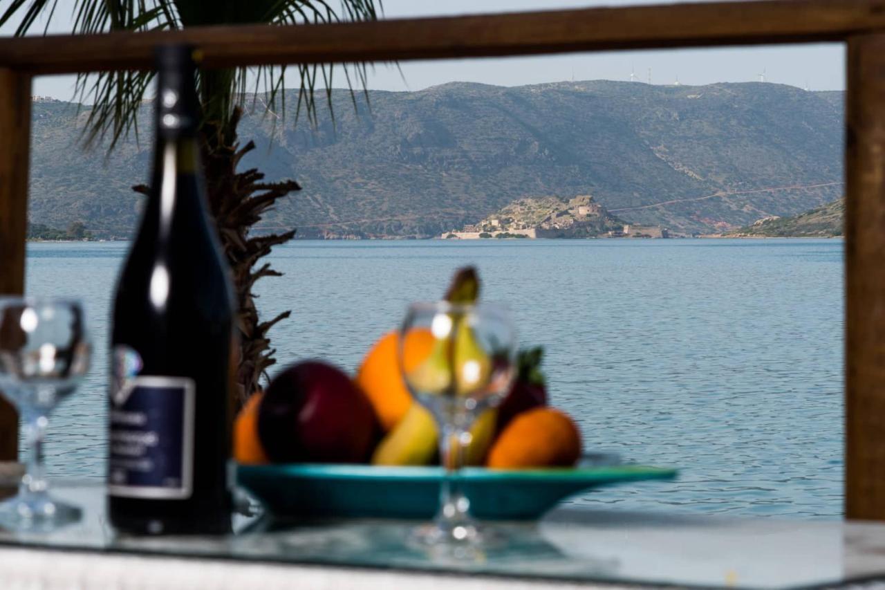 Iliana Sea Side House Villa Elounda Exterior foto